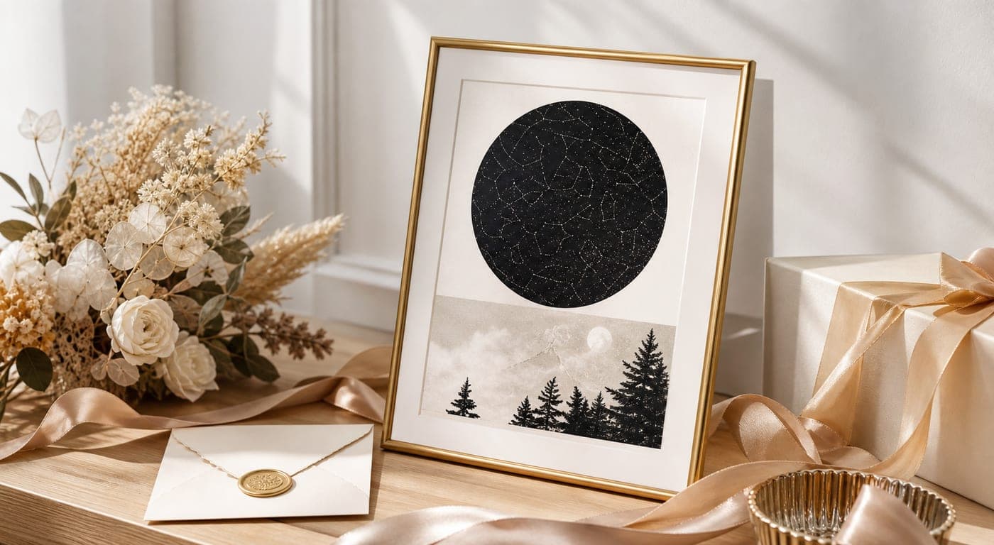 Ideas de regalo de boda decorativas con papel premium